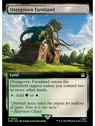 Overgrown Farmland (Extended Art foil) | Inglés | NM | WHO