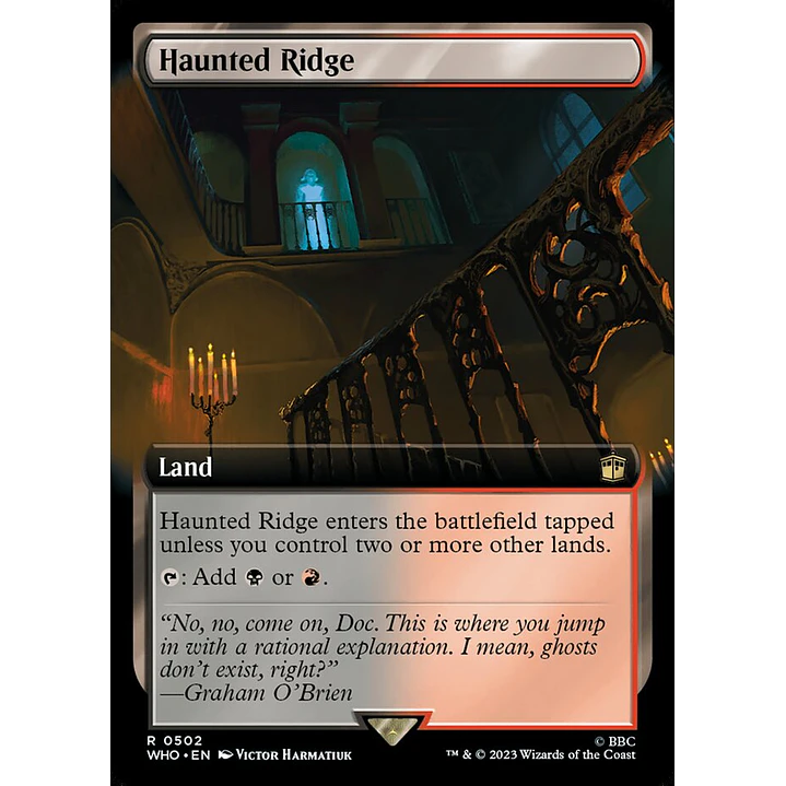 Haunted Ridge (Extended Art) | Inglés | NM | WHO 1