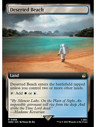 Deserted Beach (Extended Art) | Inglés | NM | WHO