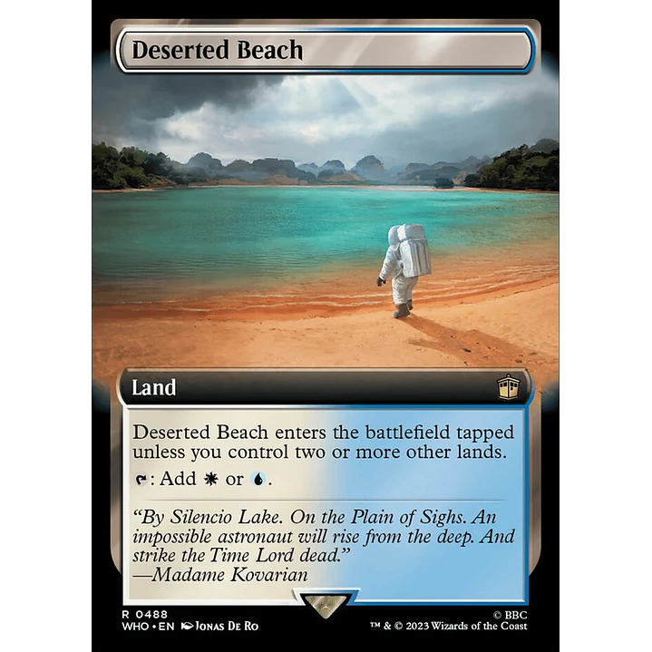 Deserted Beach (Extended Art) | Inglés | NM | WHO 1