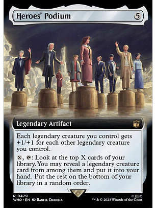 Heroes' Podium (Extended Art foil) | Inglés | NM | WHO
