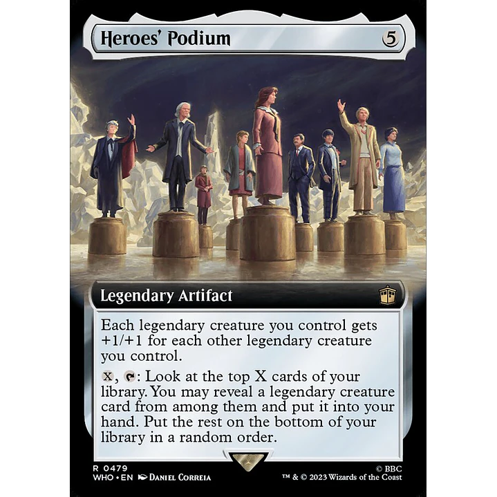 Heroes' Podium (Extended Art foil) | Inglés | NM | WHO 1