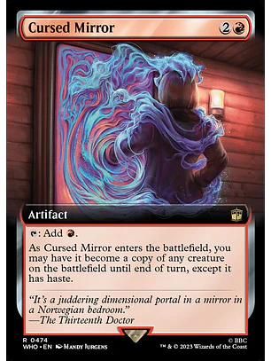 Cursed Mirror (Extended Art) | Inglés | NM | WHO