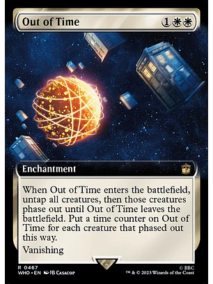 Out of Time (Extended Art foil) | Inglés | NM | WHO