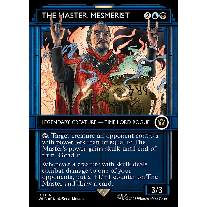 The Master, Mesmerist (Showcase foil) | Inglés | NM | WHO 1