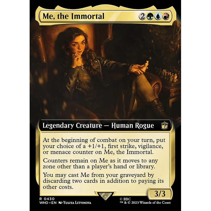 Me, the Immortal (Extended Art) | Inglés | NM | WHO 1