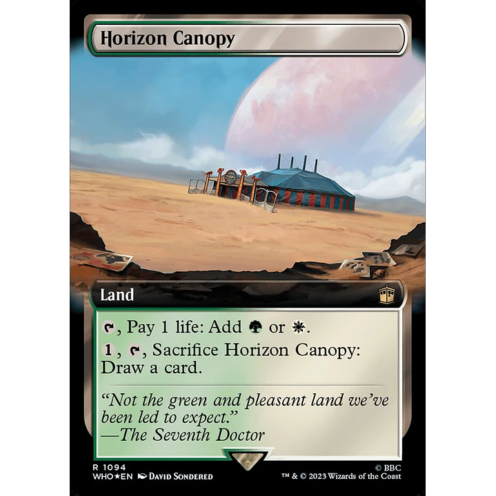 Horizon Canopy (Extended Art foil) | Inglés | NM | WHO 1