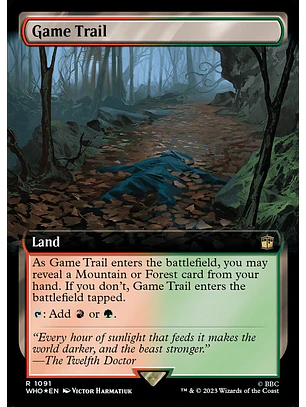 Game Trail (Extended Art foil) | Inglés | NM | WHO