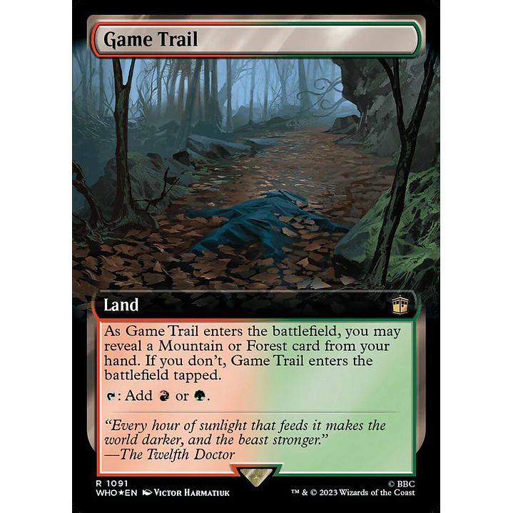 Game Trail (Extended Art foil) | Inglés | NM | WHO 1