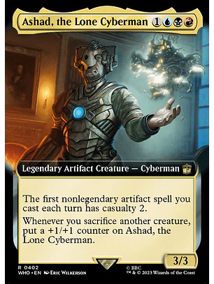 Ashad, the Lone Cyberman (Extended Art) | Inglés | NM | WHO