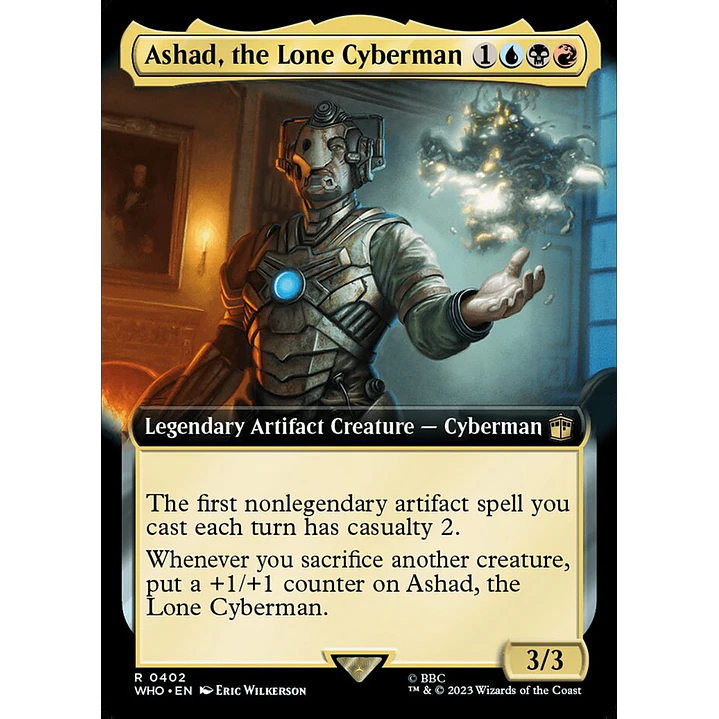 Ashad, the Lone Cyberman (Extended Art) | Inglés | NM | WHO 1