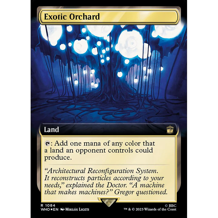 Exotic Orchard (Extended Art foil) | Inglés | NM | WHO 1