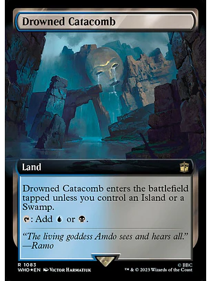 Drowned Catacomb (Extended Art foil) | Inglés | NM | WHO