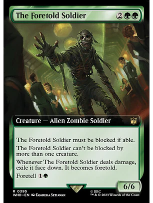 The Foretold Soldier (Extended Art) | Inglés | NM | WHO