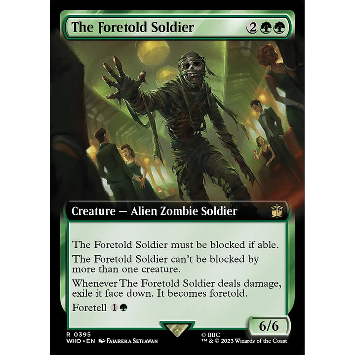 The Foretold Soldier (Extended Art) | Inglés | NM | WHO 1