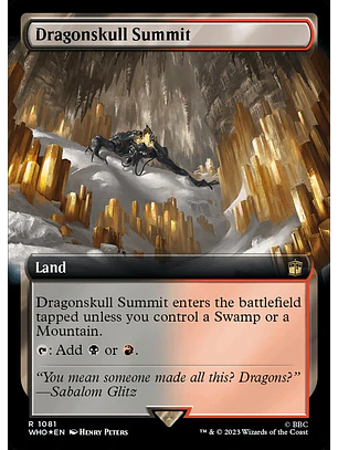 Dragonskull Summit (Extended Art foil) | Inglés | NM | WHO