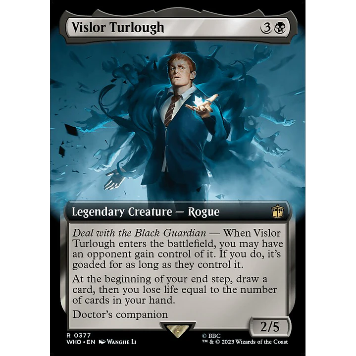 Vislor Turlough (Extended Art foil) | Inglés | NM | WHO 1