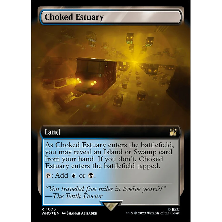 Choked Estuary (Extended Art foil) | Inglés | NM | WHO 1