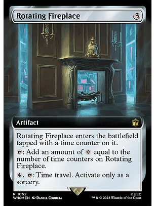 Rotating Fireplace (Extended Art foil) | Inglés | NM | WHO