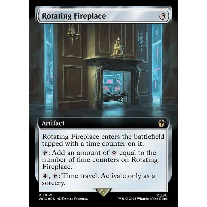 Rotating Fireplace (Extended Art foil) | Inglés | NM | WHO 1