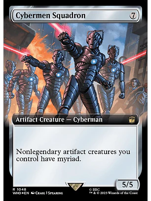 Cybermen Squadron (Extended Art foil) | Inglés | NM | WHO