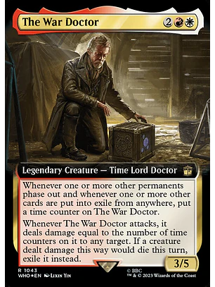 The War Doctor (Extended Art foil) | Inglés | NM | WHO