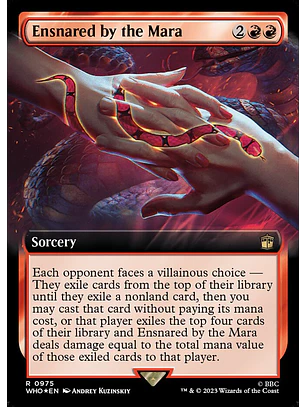 Ensnared by the Mara (Extended Art foil) | Inglés | NM | WHO
