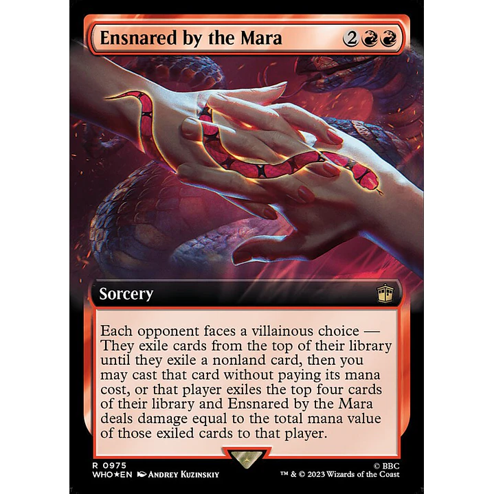 Ensnared by the Mara (Extended Art foil) | Inglés | NM | WHO 1
