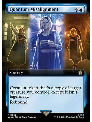 Quantum Misalignment (Extended Art foil) | Inglés | NM | WHO