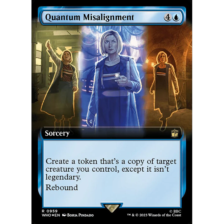 Quantum Misalignment (Extended Art foil) | Inglés | NM | WHO 1