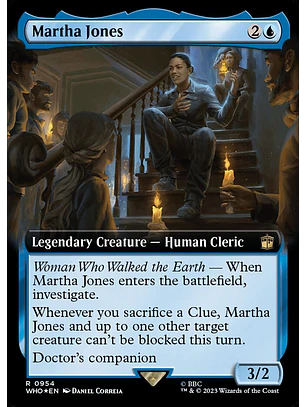 Martha Jones (Extended Art foil) | Inglés | NM | WHO