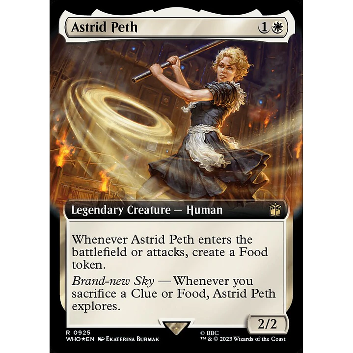 Astrid Peth (Extended Art foil) | Inglés | NM | WHO 1