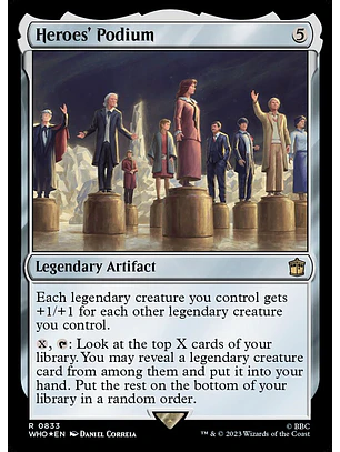 Heroes' Podium (Surge Foil foil) | Inglés | NM | WHO