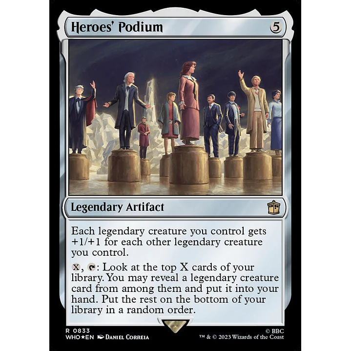 Heroes' Podium (Surge Foil foil) | Inglés | NM | WHO 1