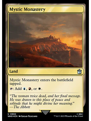 Mystic Monastery (Surge Foil foil) | Inglés | NM | WHO
