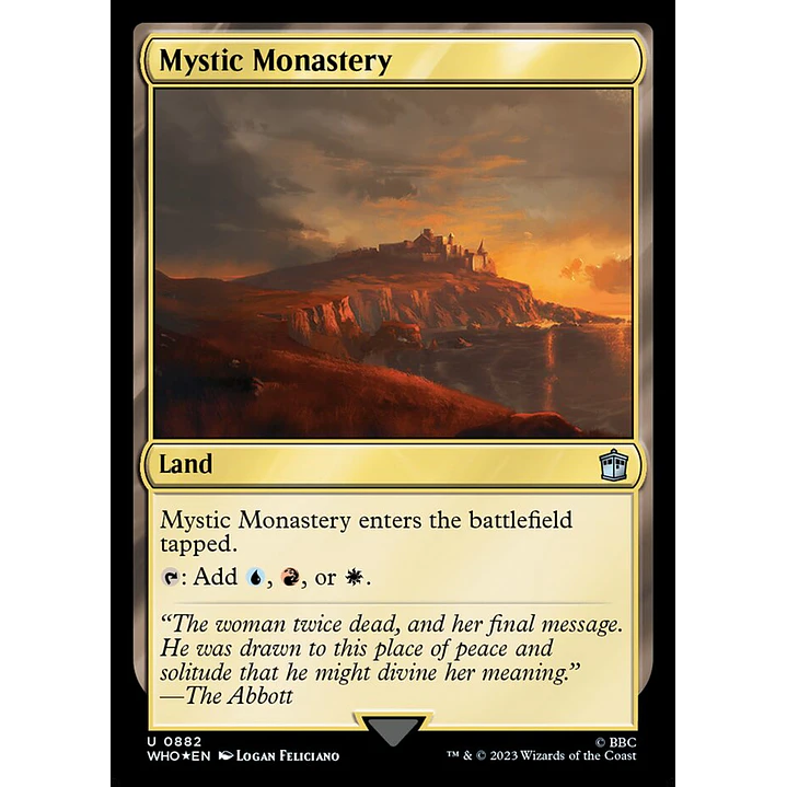 Mystic Monastery (Surge Foil foil) | Inglés | NM | WHO 1