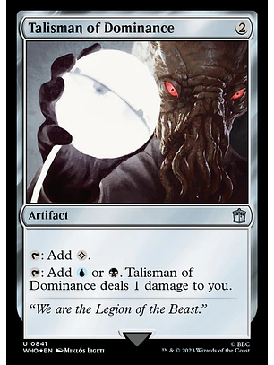 Talisman of Dominance (Surge Foil foil) | Inglés | NM | WHO