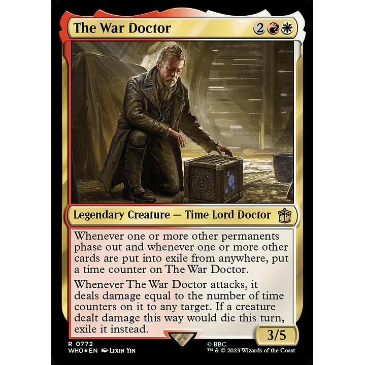 The War Doctor (Surge Foil foil) | Inglés | NM | WHO 1