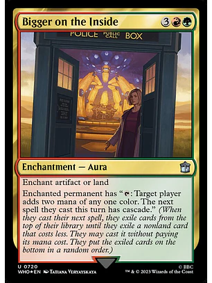 Bigger on the Inside (Surge Foil foil) | Inglés | NM | WHO