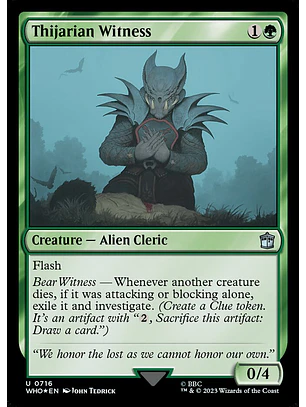 Thijarian Witness (Surge Foil foil) | Inglés | NM | WHO