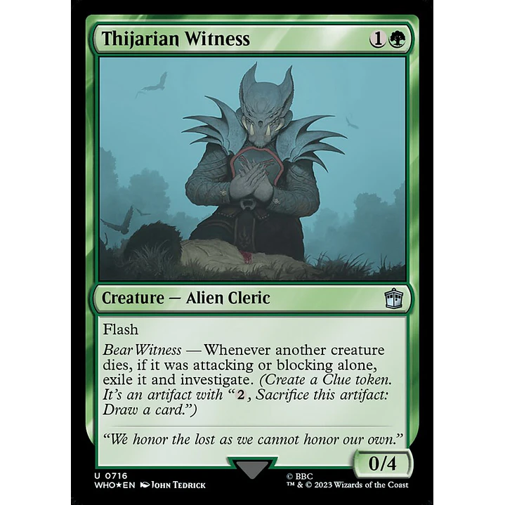 Thijarian Witness (Surge Foil foil) | Inglés | NM | WHO 1