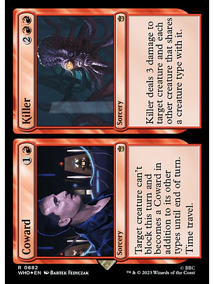 Coward // Killer (Surge Foil foil) | Inglés | NM | WHO