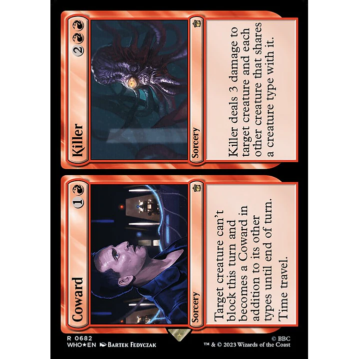 Coward // Killer (Surge Foil foil) | Inglés | NM | WHO 1