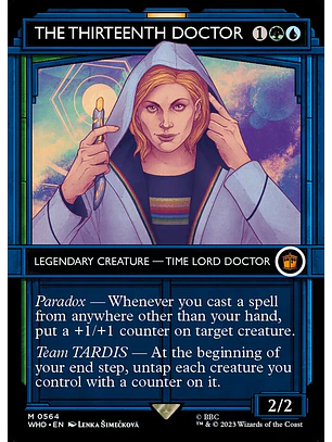 The Thirteenth Doctor (Showcase) | Inglés | NM | WHO