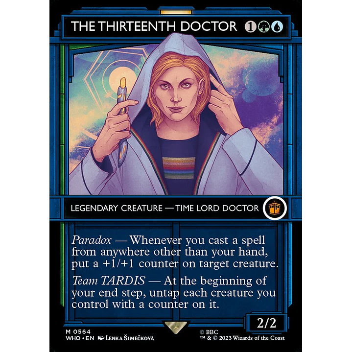 The Thirteenth Doctor (Showcase) | Inglés | NM | WHO 1