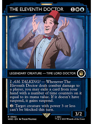 The Eleventh Doctor (Showcase foil) | Inglés | NM | WHO