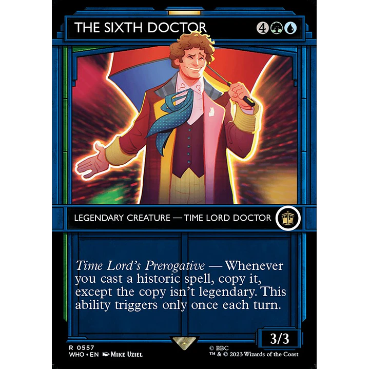 The Sixth Doctor (Showcase) | Inglés | NM | WHO 1