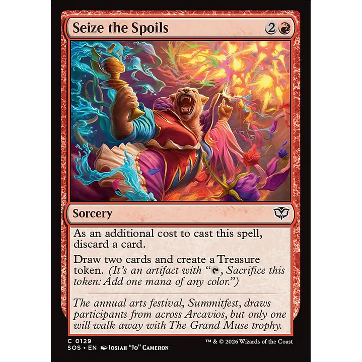 Seize the Spoils | Inglés | NM | SOS 1