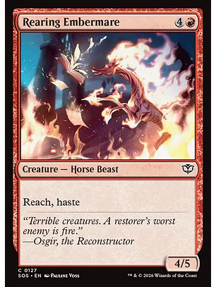 Rearing Embermare | Inglés | NM | SOS