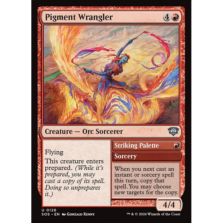Pigment Wrangler // Striking Palette | Inglés | NM | SOS 1